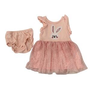 CAT & JACK Tulle Bunny Dress 12M (1463)